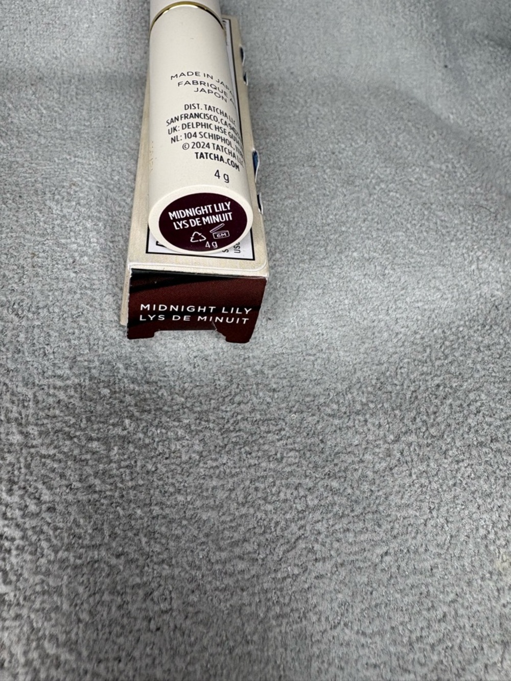 Tatcha The Kissu Lip Tint shade Midnight Lily Full Size Brand New in Box!! - Picture 4 of 4